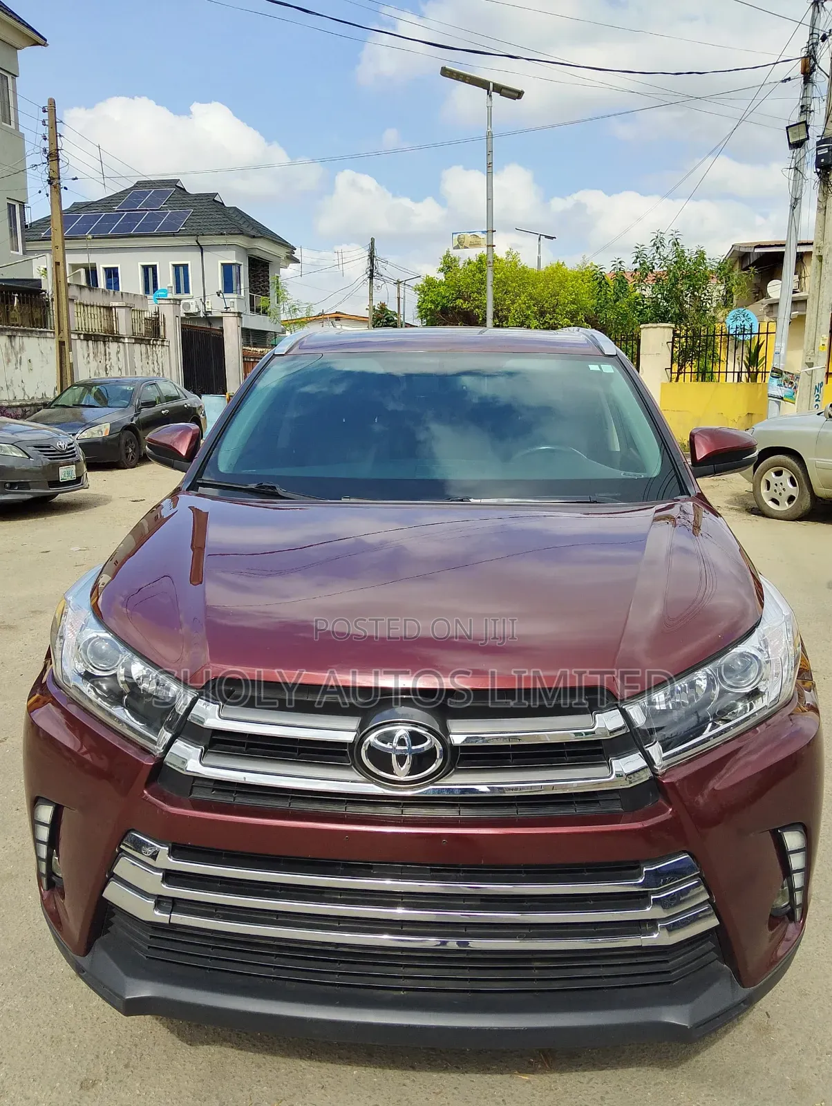 Toyota Highlander Limited 4dr SUV AWD (3.5L 6cyl 6A) 2014 Red