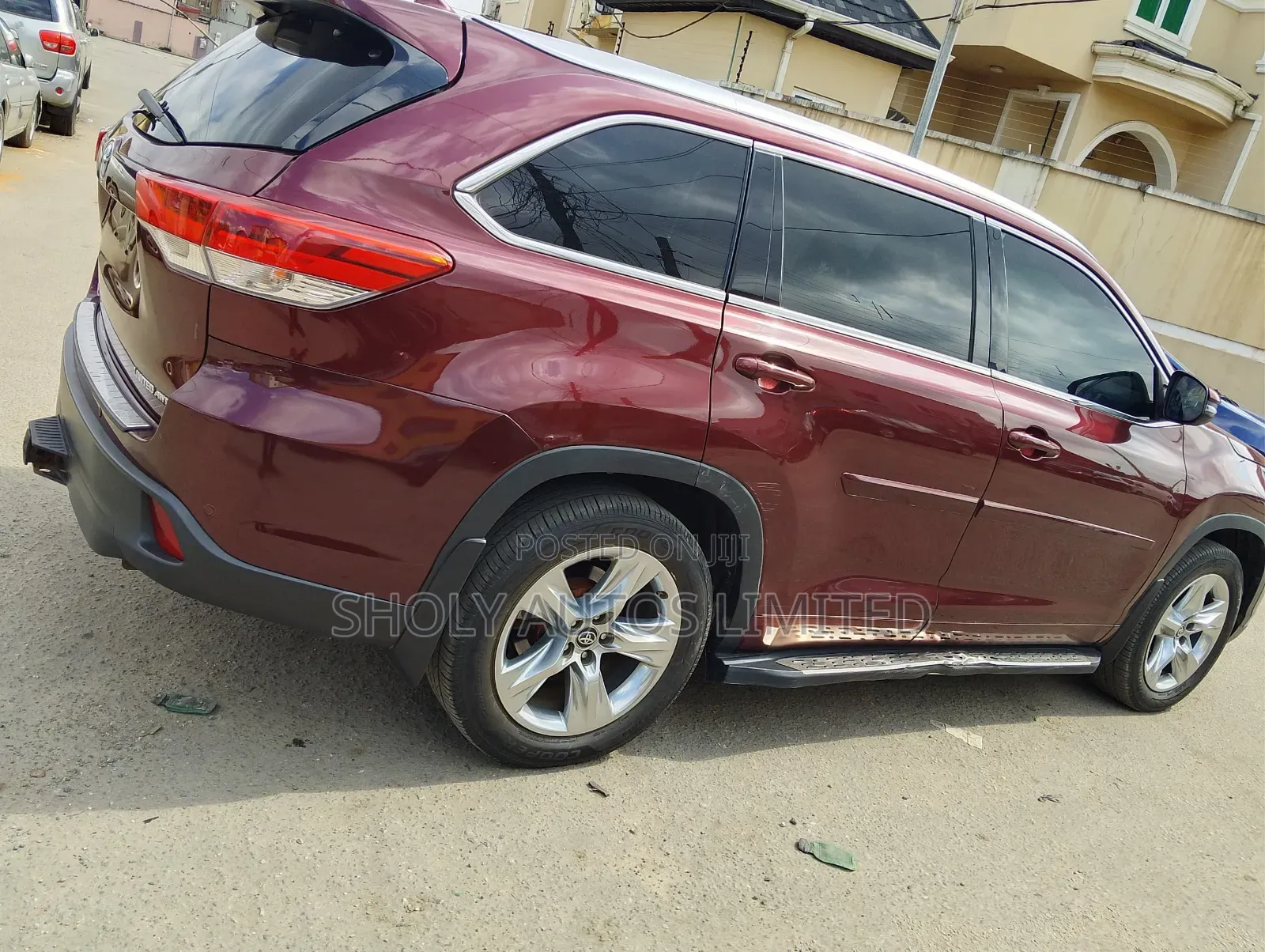 Toyota Highlander Limited 4dr SUV AWD (3.5L 6cyl 6A) 2014 Red