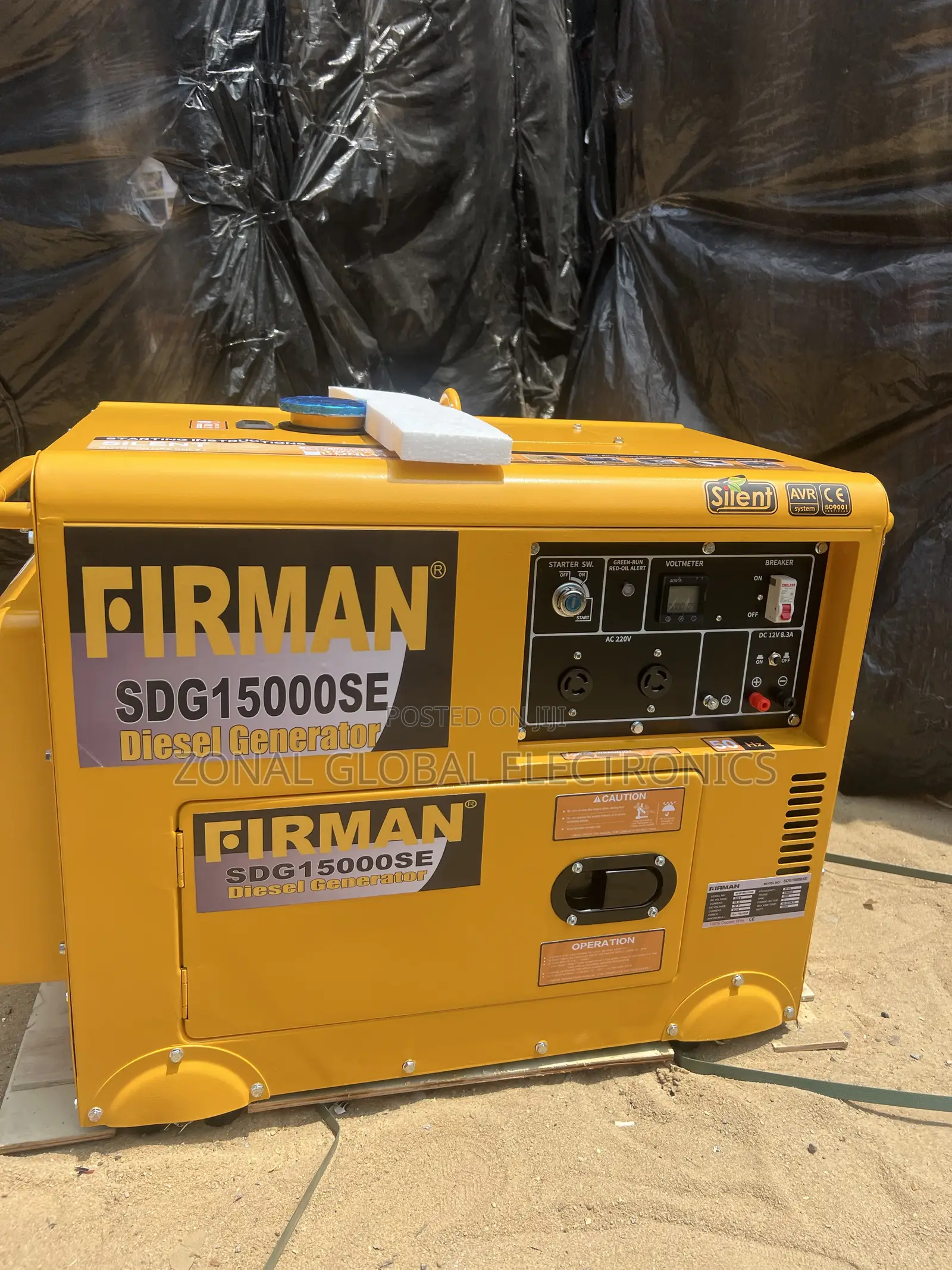12kva Firman Soundproof Diesel Generator