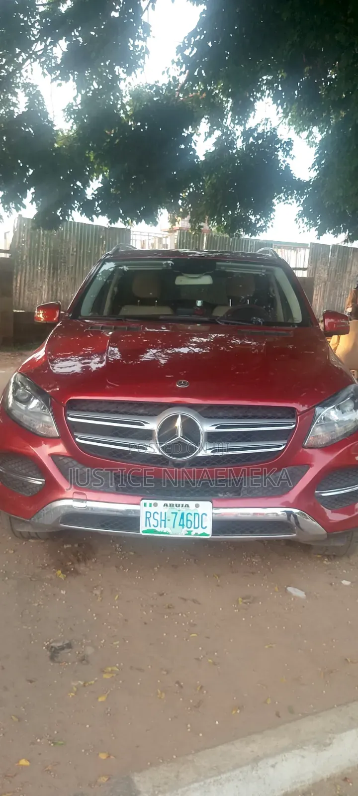 Mercedes-Benz GLE-Class 2017 Red
