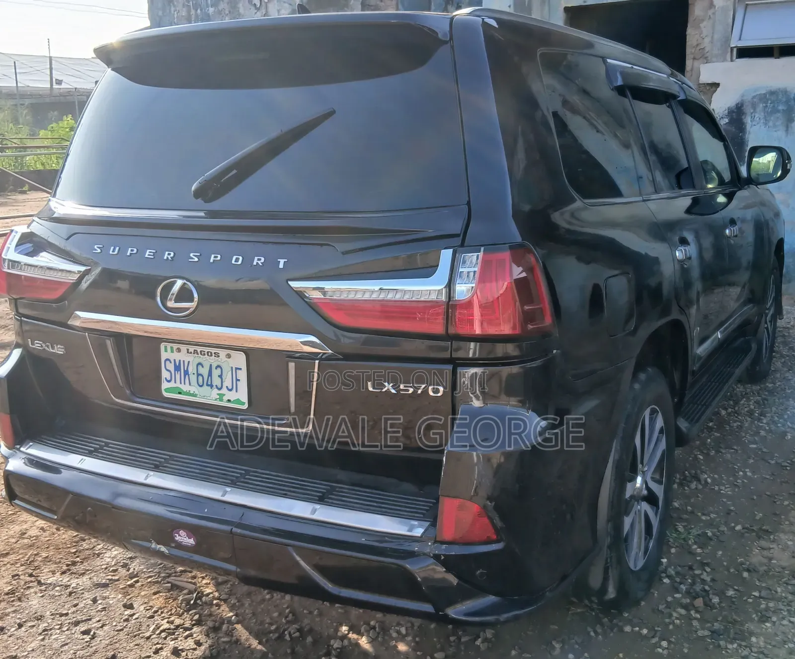 Lexus LX 570 2009 Black