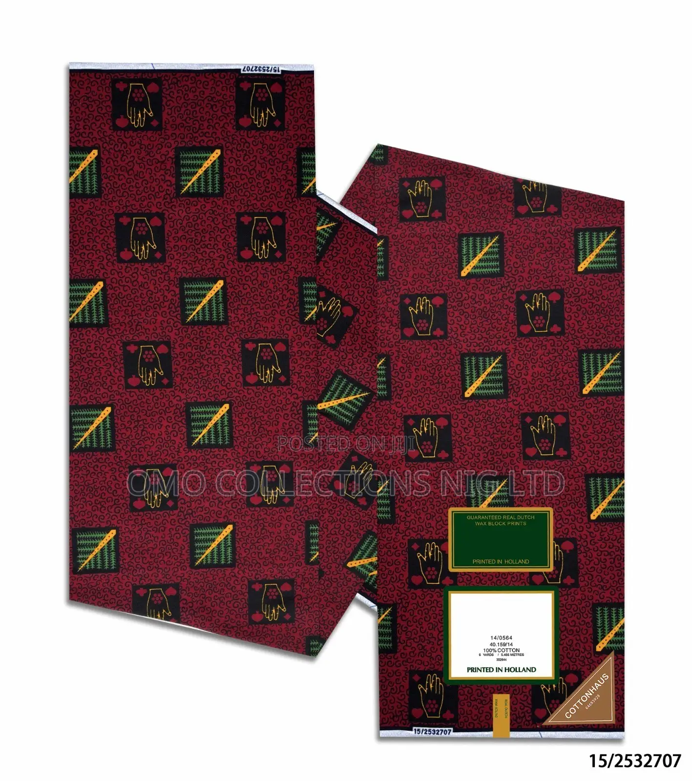 100% Cotton Hollandaise Dutch Ankara Fabric - Bundle