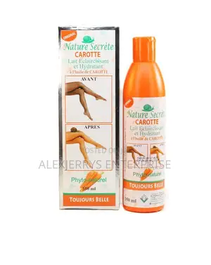 Nature Secrete Carrot Oil Body Lotion – Clarifying & Hydrating