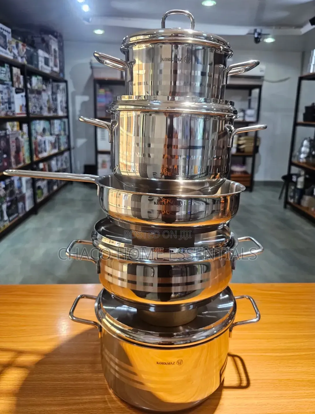 High-Quality 18/10 Stainless Steel Cookware Set