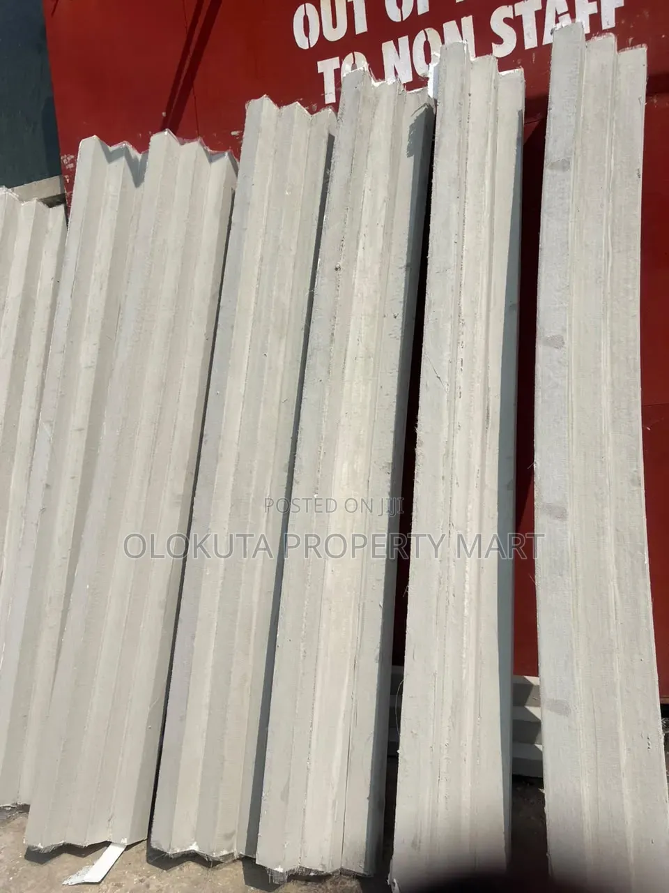 Polystyrene Board and Parapet Are Avaie at Olokuta Property Mart