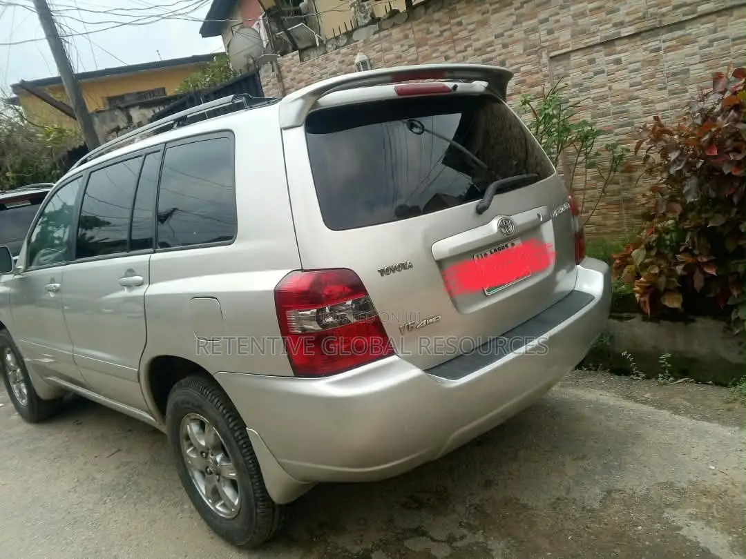 Toyota Highlander V6 2006 Silver