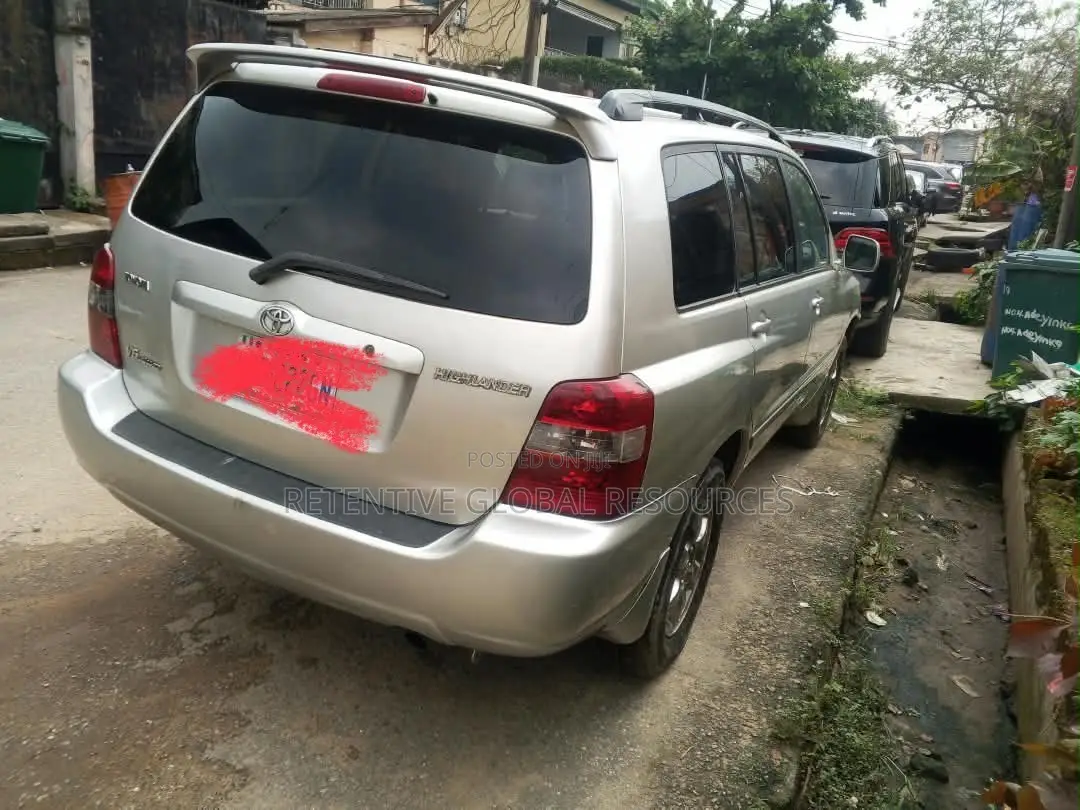 Toyota Highlander V6 2006 Silver