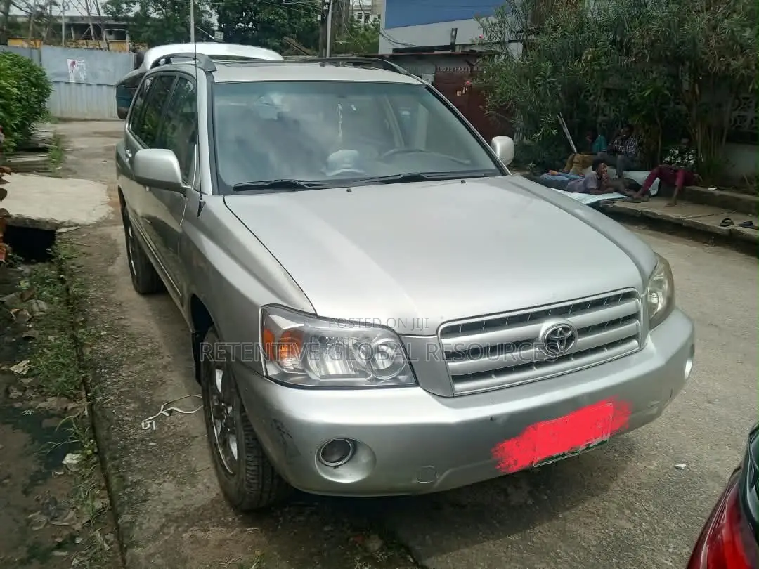 Toyota Highlander V6 2006 Silver