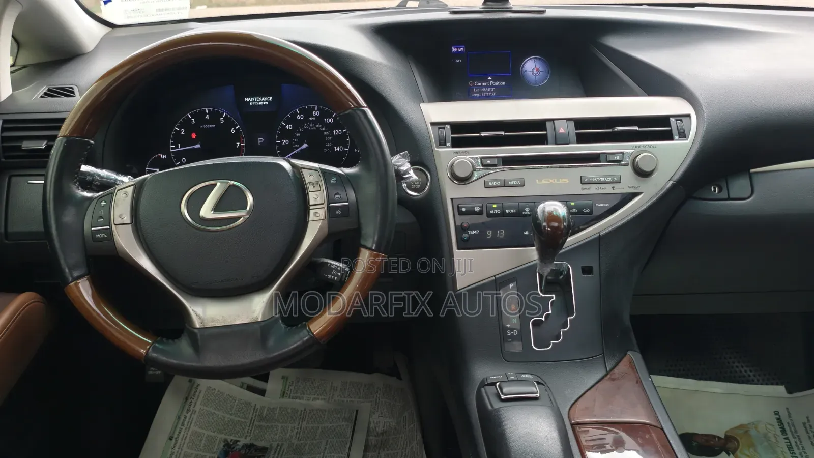 Lexus RX 350 AWD 2013 Black