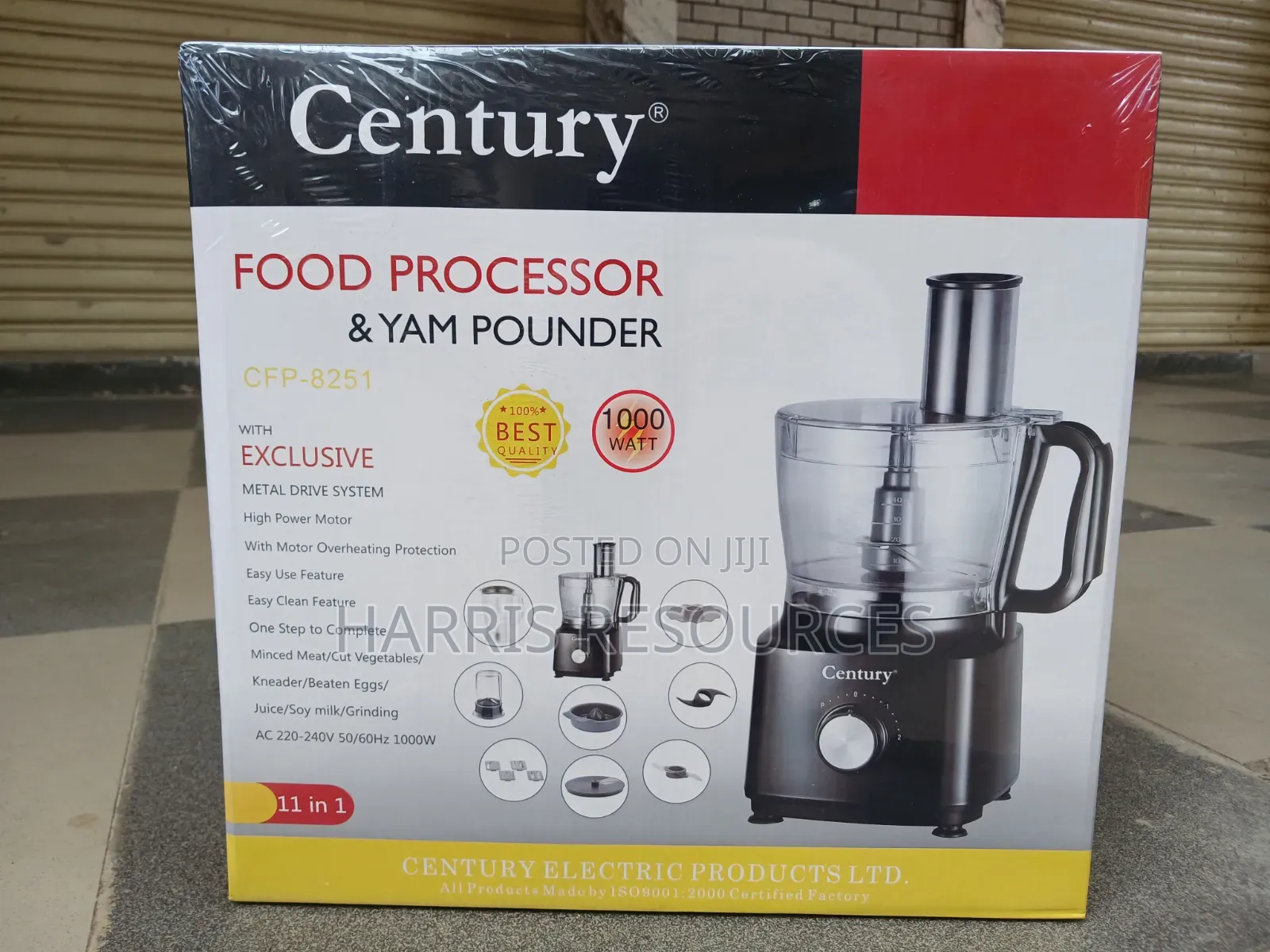Century Food Processor Blender 11 in 1
