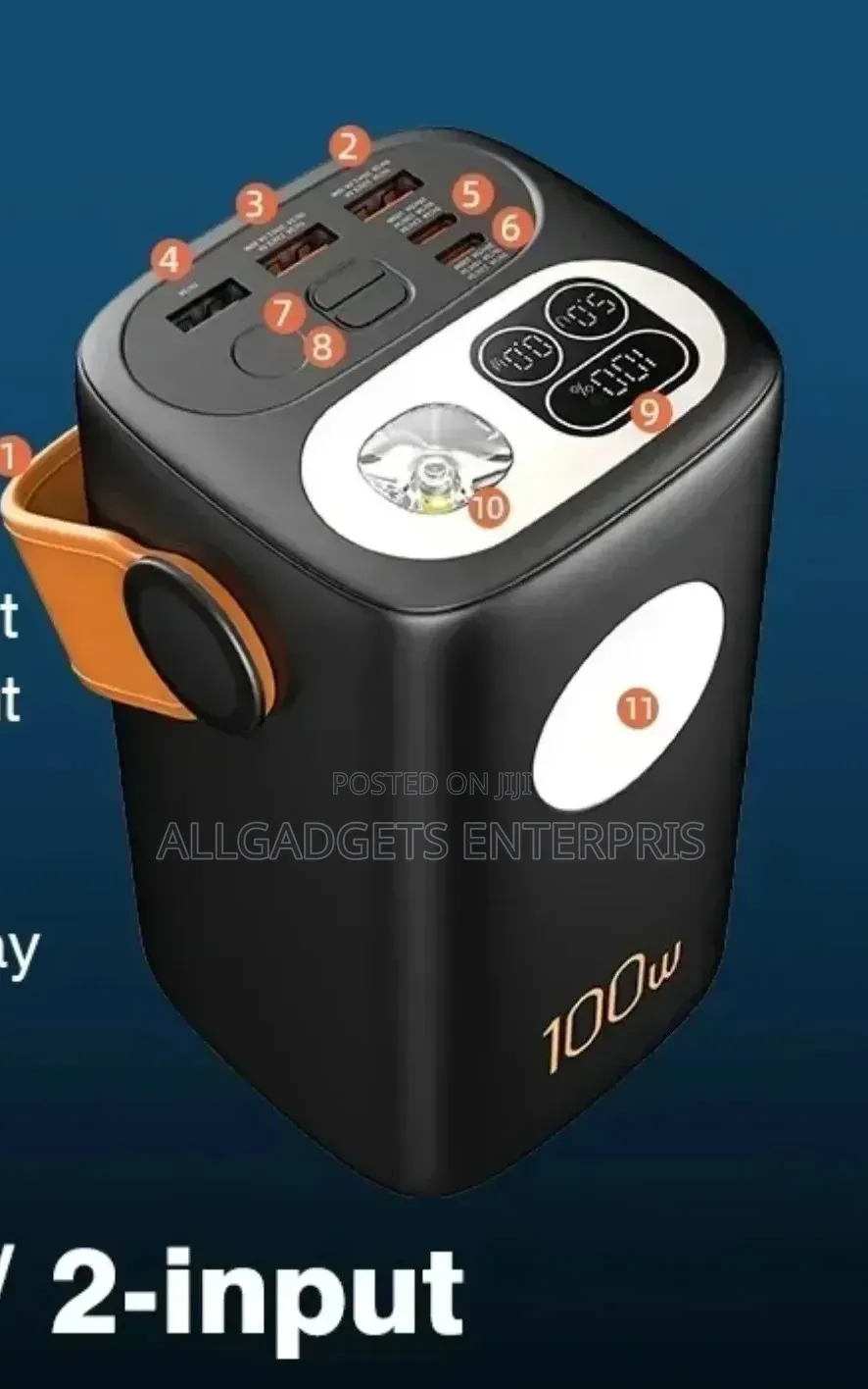 60000mah Laptop Power Bank 100W