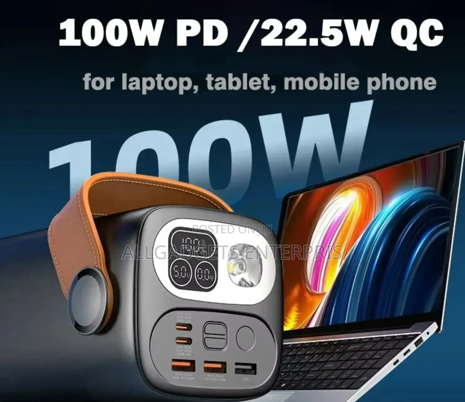 60000mah Laptop Power Bank 100W