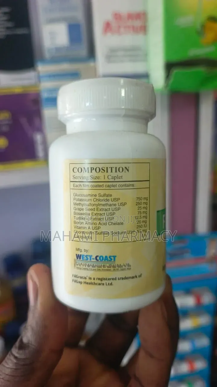 Filgratis Joint Health Supplement – Glucosamine, MSM & Chondroitin