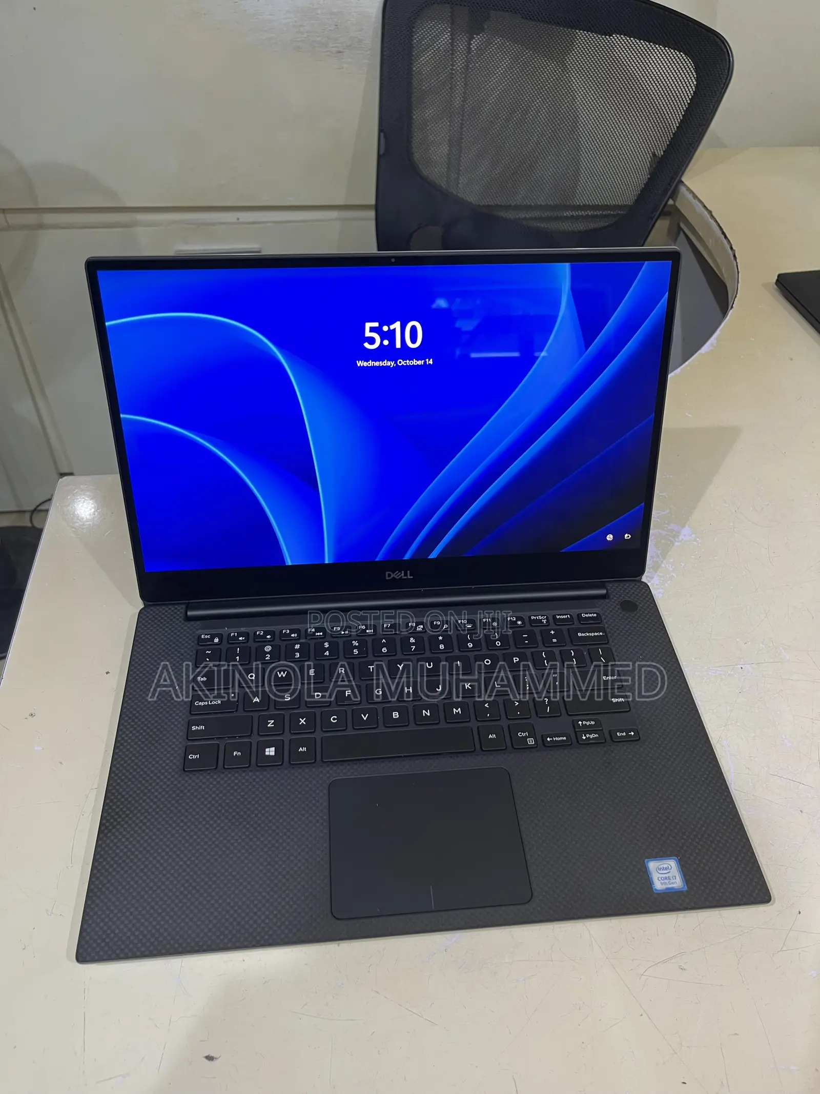 Laptop Dell XPS 15 7590 16GB Intel Core i7 SSD 512GB