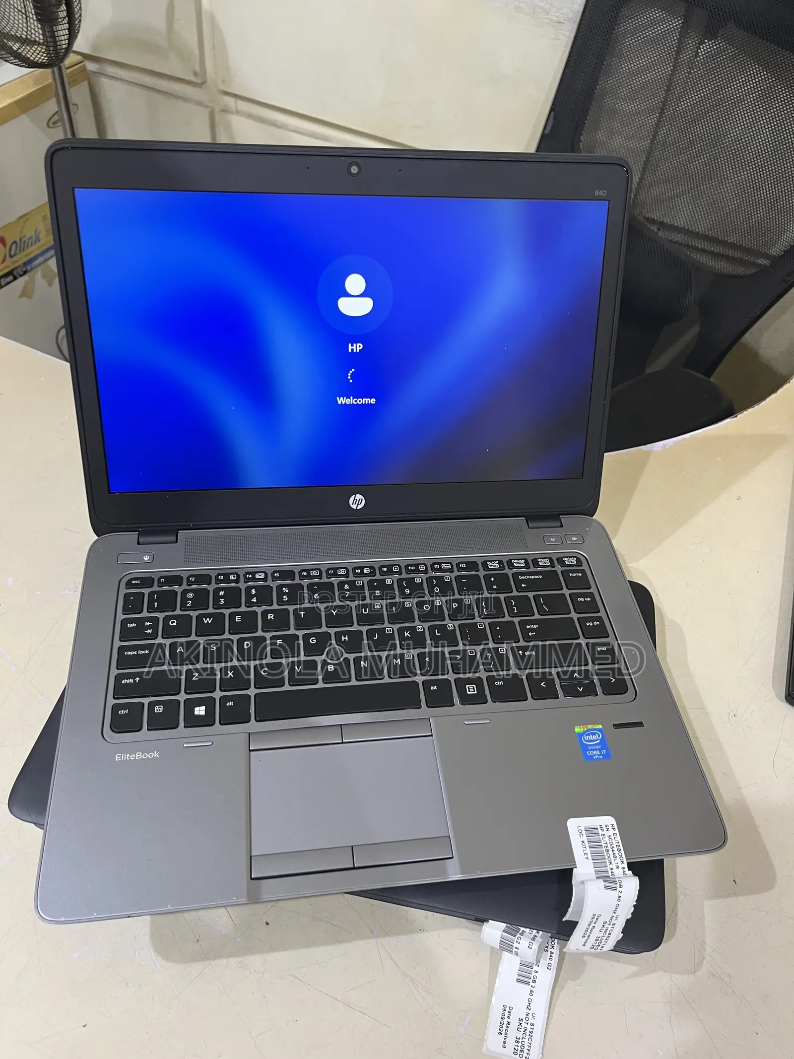 Laptop HP EliteBook 840 G2 8GB Intel Core i7 SSD 128GB