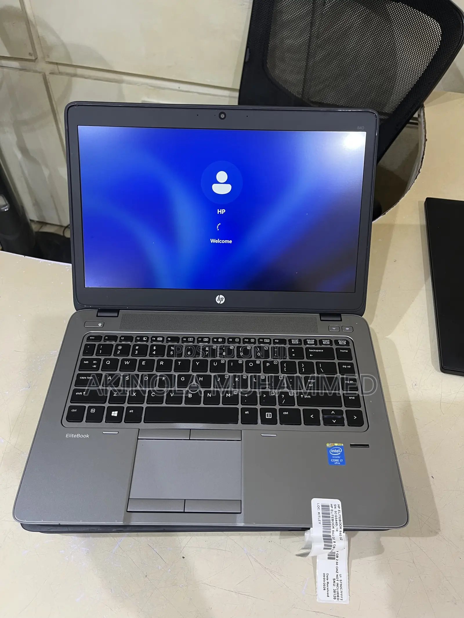 Laptop HP EliteBook 840 G2 8GB Intel Core i7 SSD 128GB