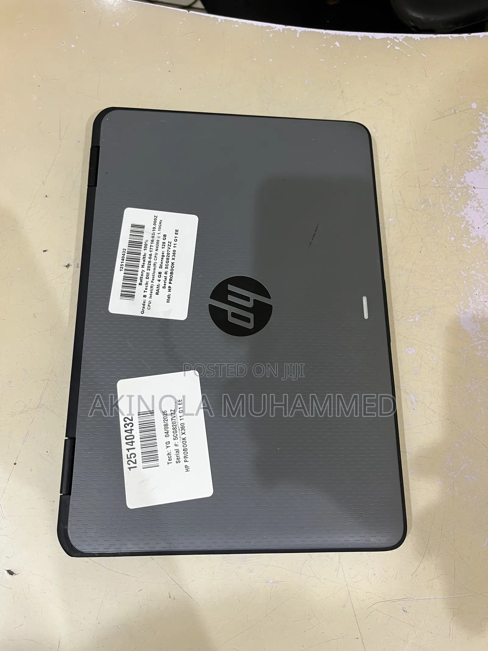 Laptop HP ProBook 11 X360 G2 EE 4GB Intel Pentium SSD 128GB