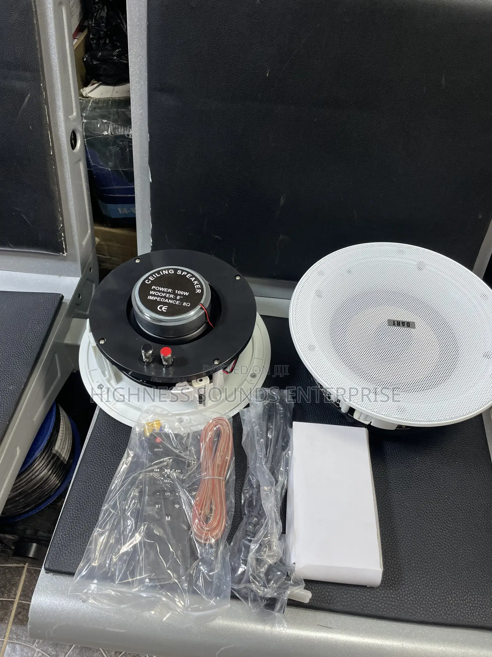 100w 2in1 WiFi and Bluetooth Frameless Ceiling Speaker