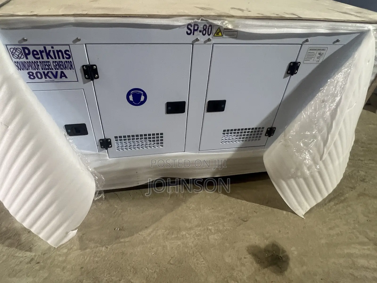 80kva Brand New UK Perkins Soundproof Diesel Generator 100% Copper