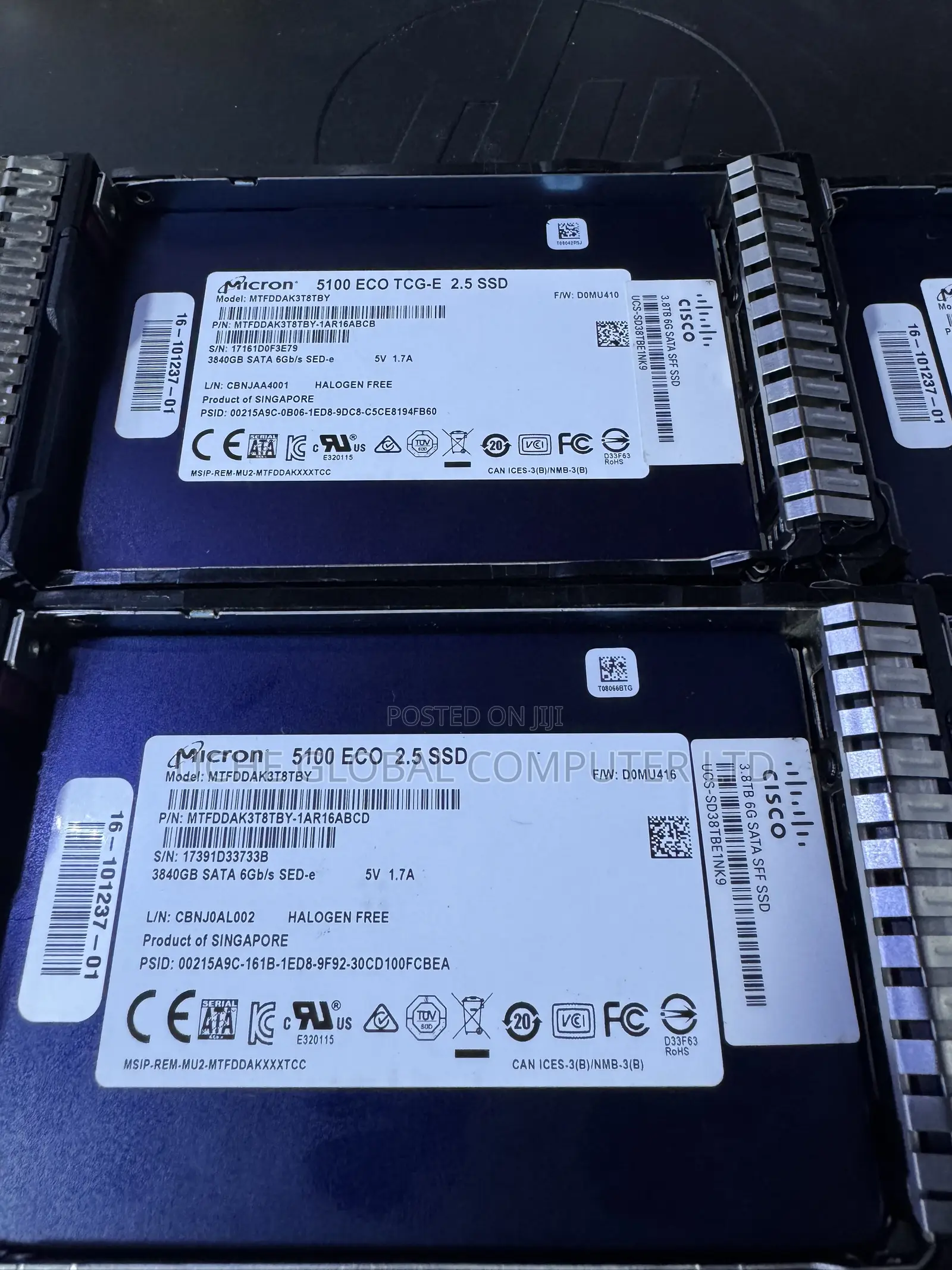Micron 3.8tb Sata SSD