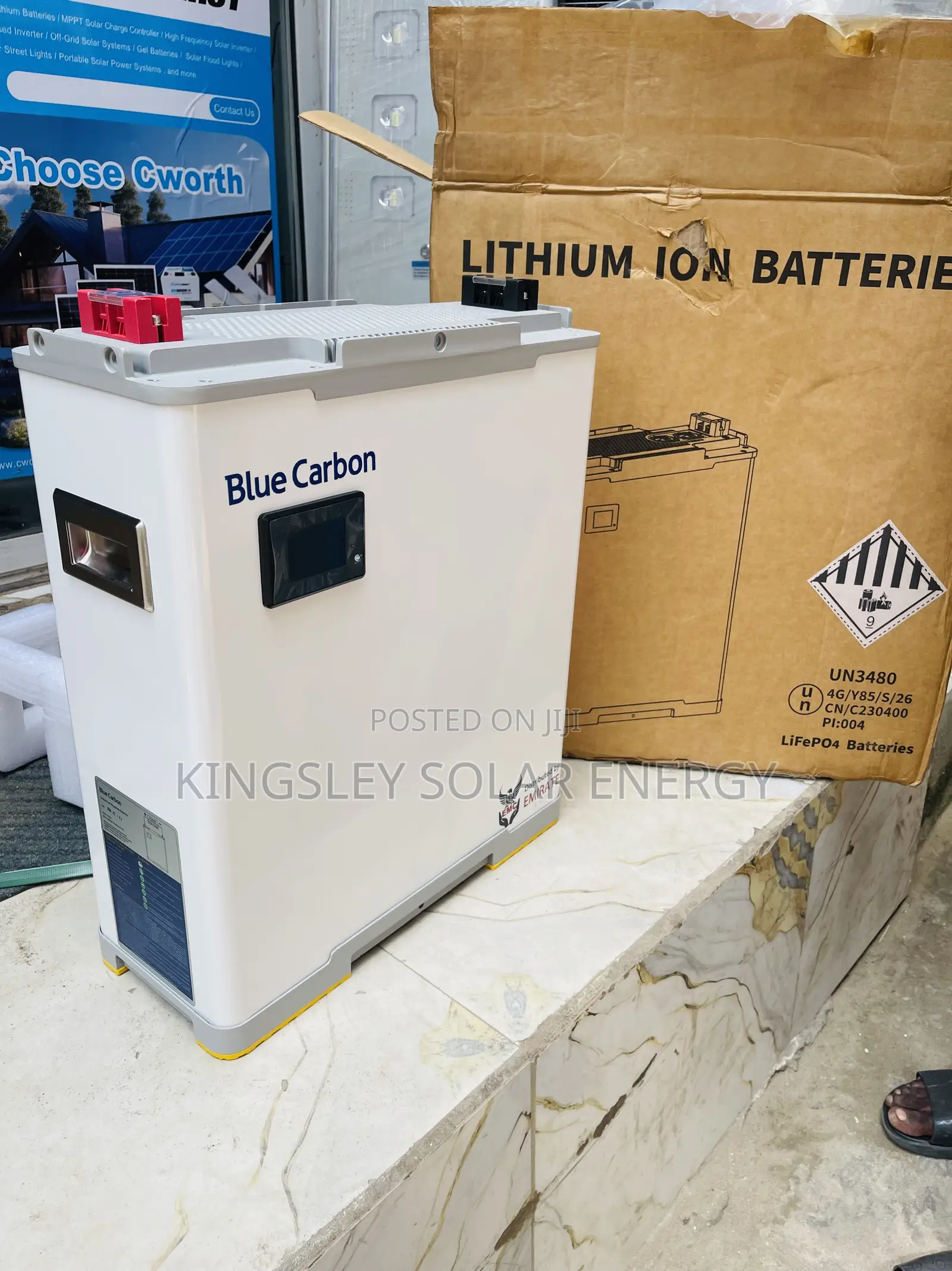 5kwh Blue Carbon Lithium Battery