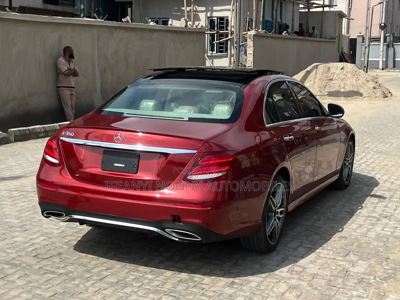 Mercedes-Benz E350 2021 Red