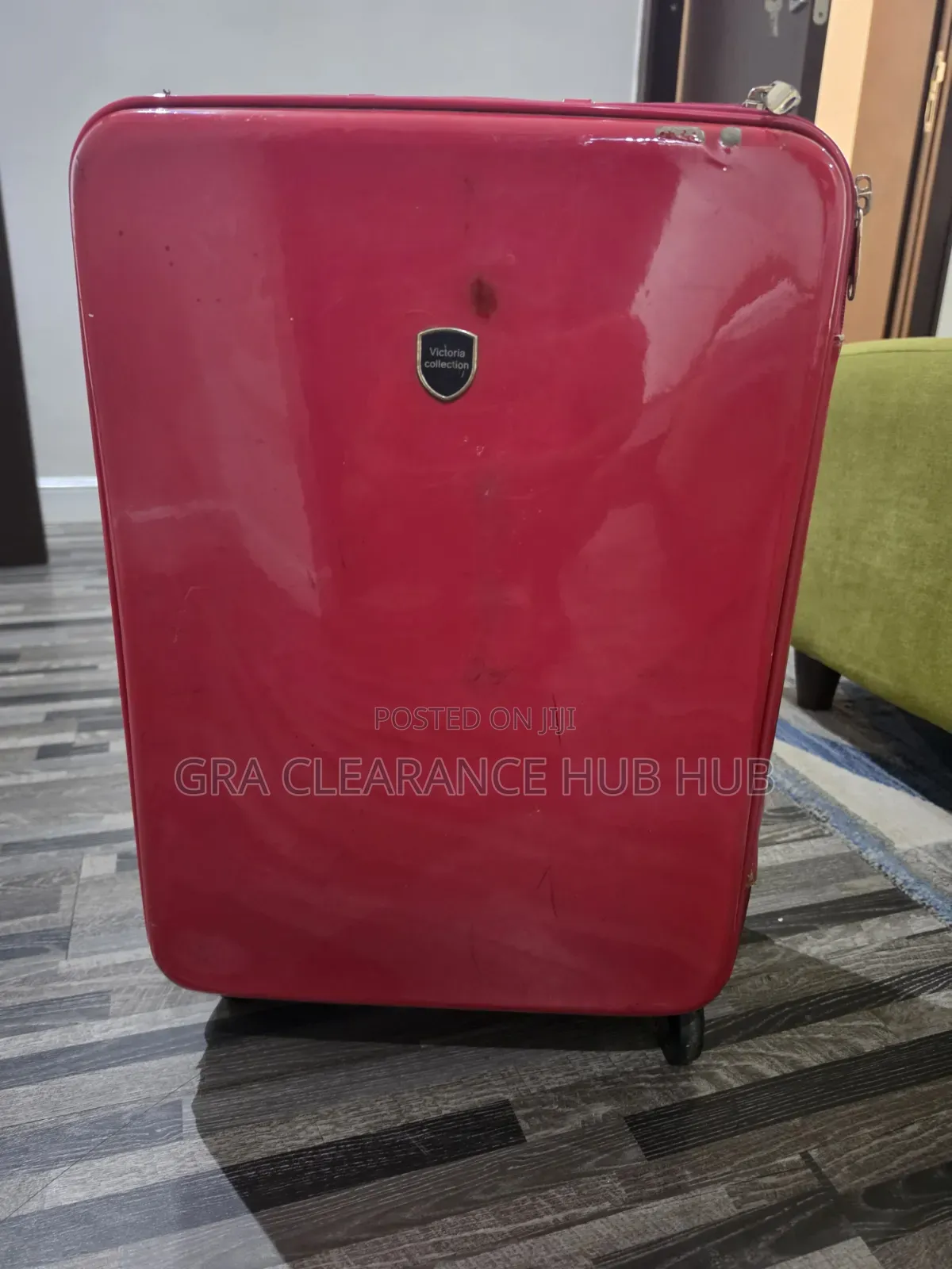 Pink Hardshell Spinner Suitcase