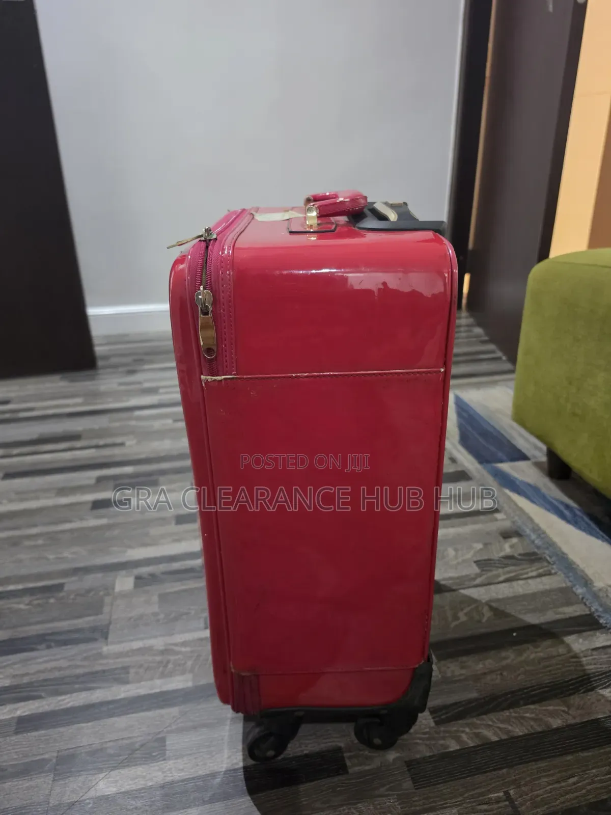 Pink Hardshell Spinner Suitcase