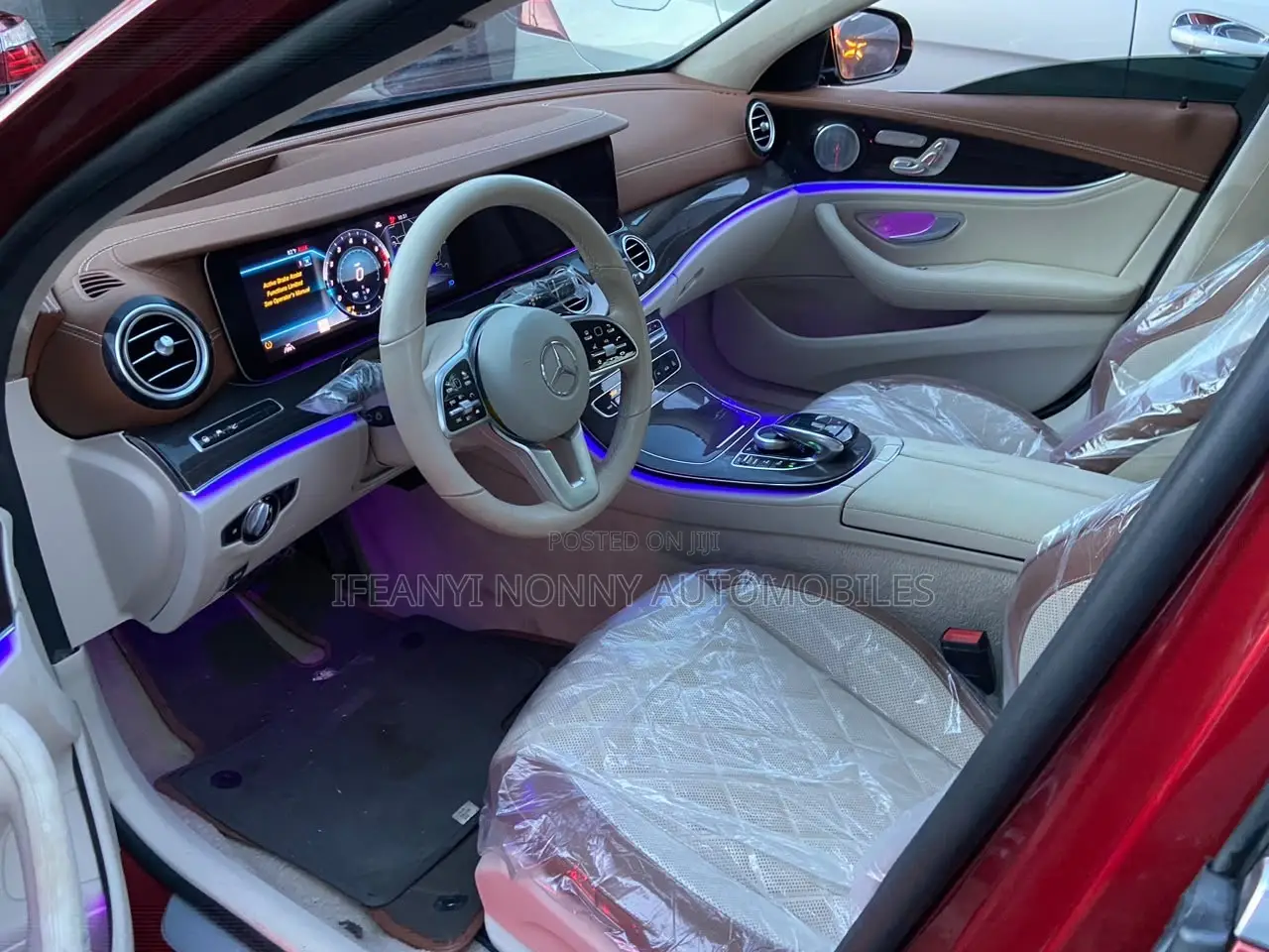 Mercedes-Benz E350 2021 Red