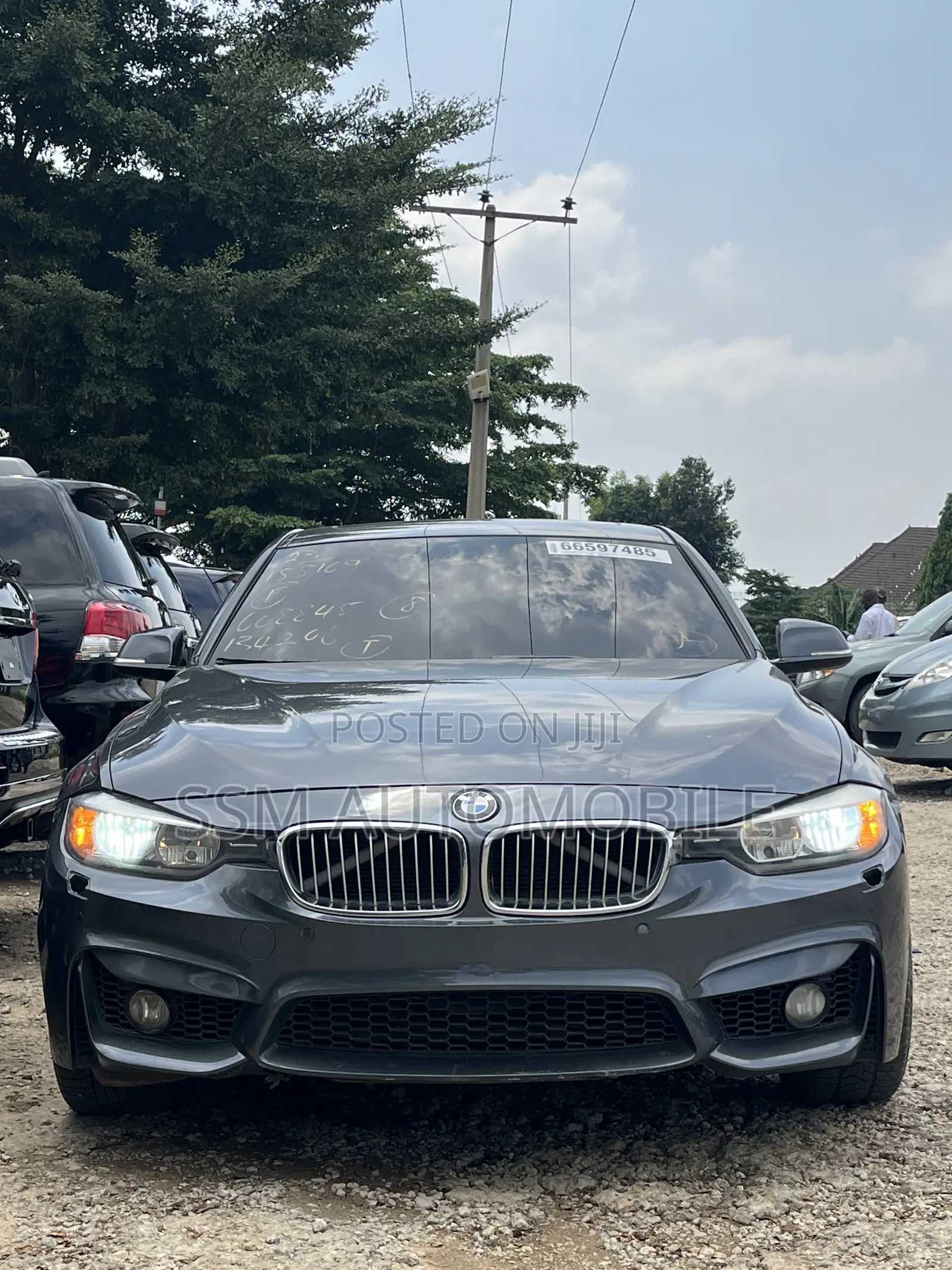 BMW 320i Sedan RWD 2013 Gray