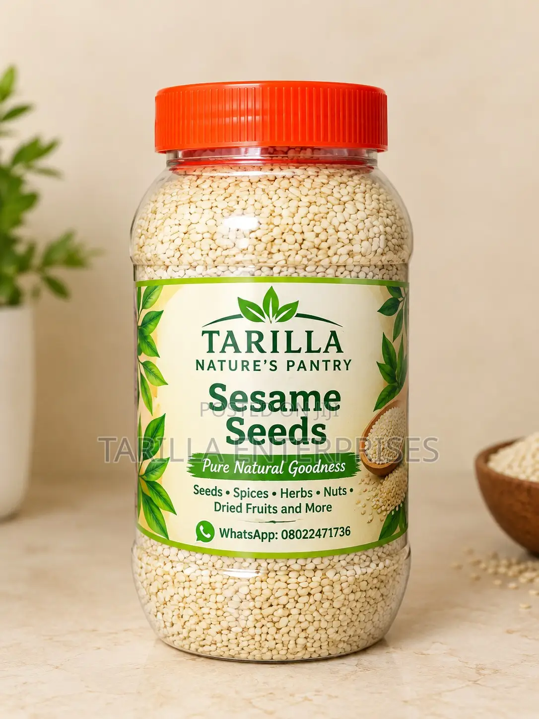 White Sesame Seeds (500g)