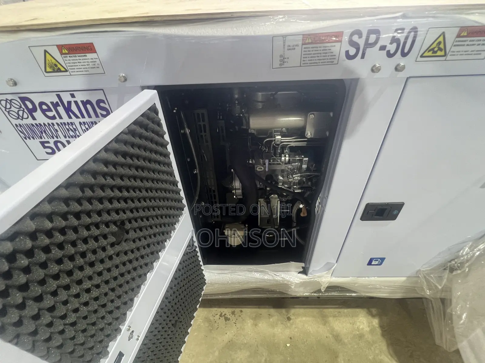 50kva Brand New UK Soundproof Diesel Generator 100% Copper 