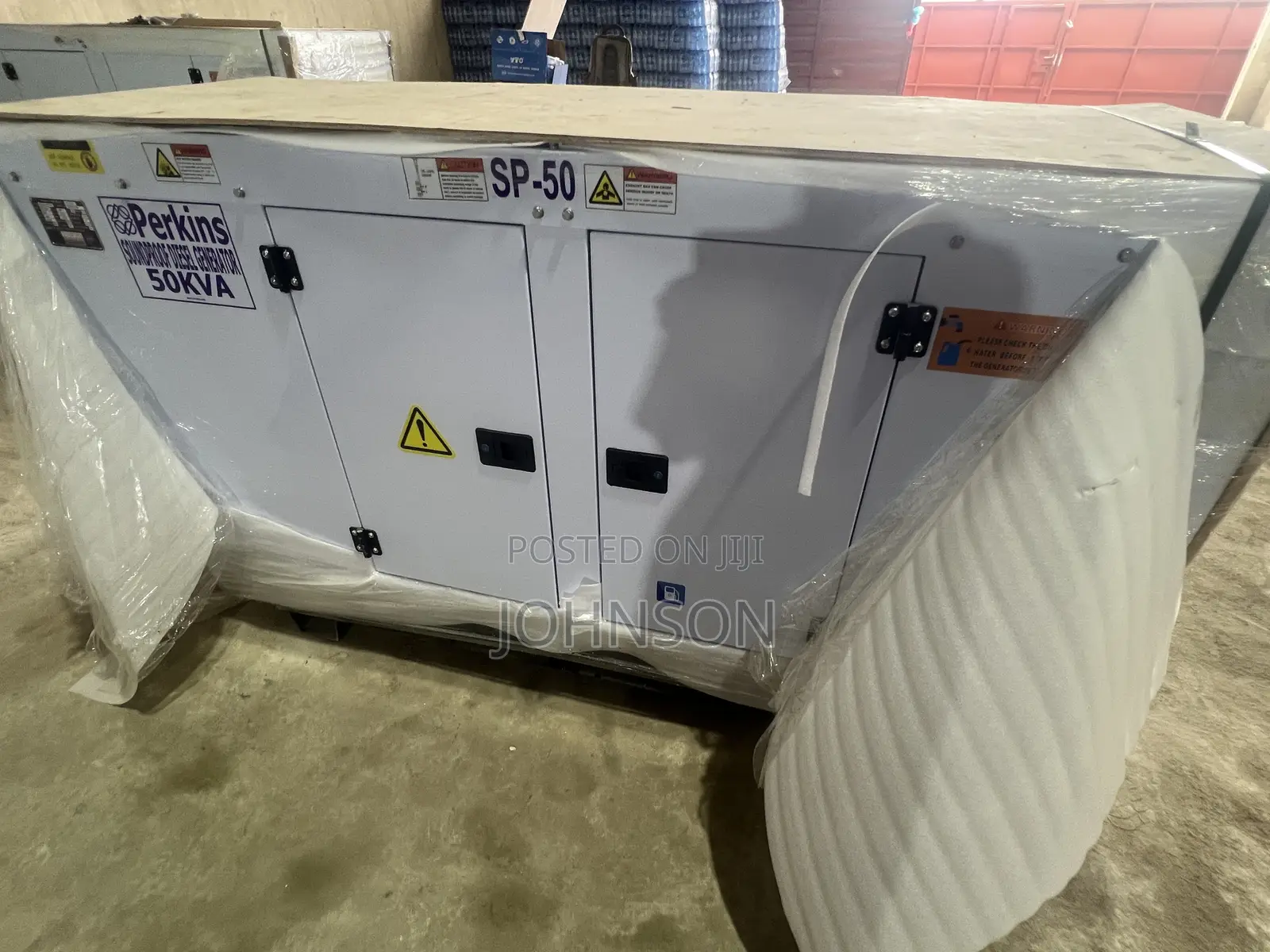 50kva Brand New UK Soundproof Diesel Generator 100% Copper 