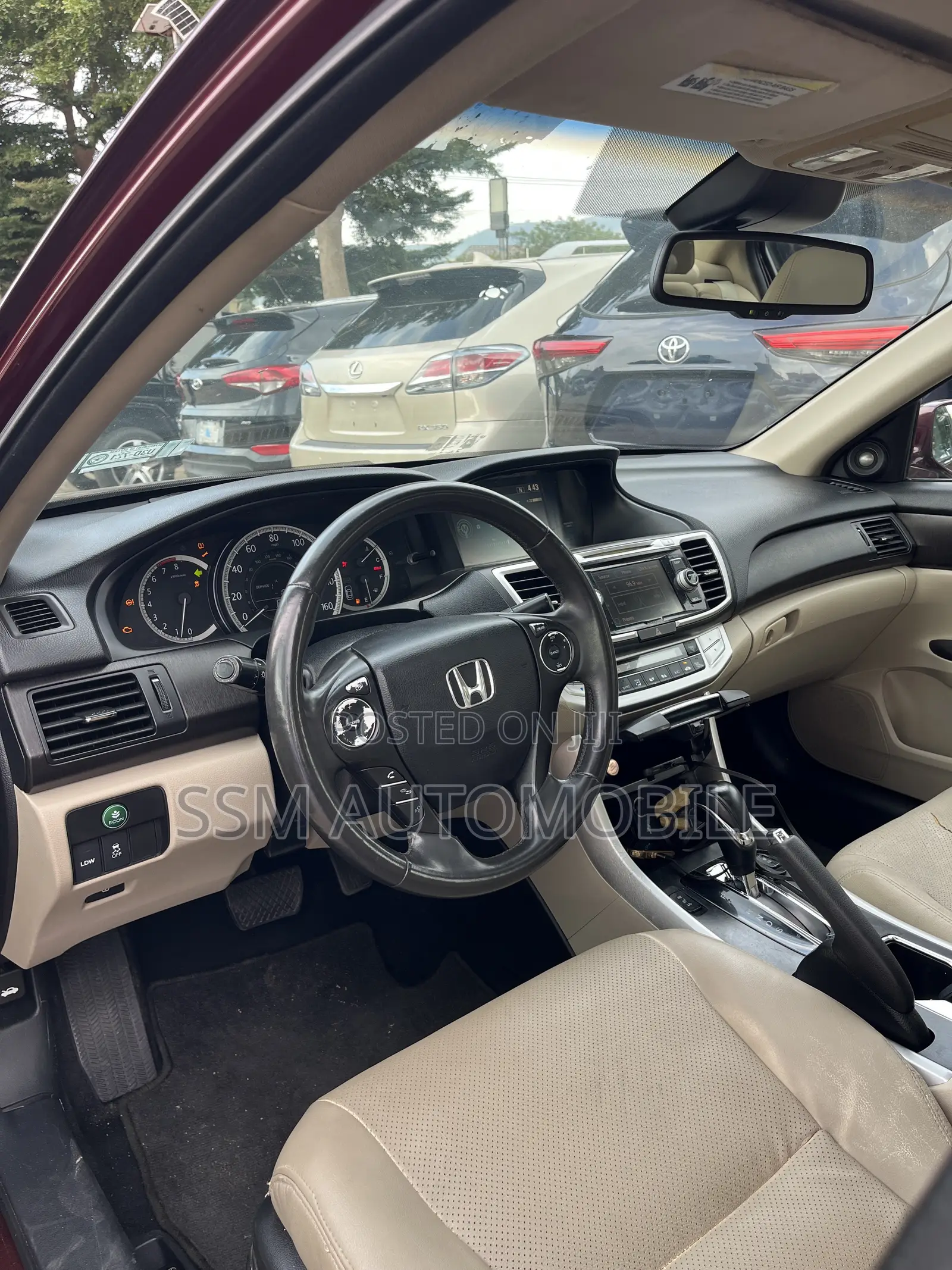 Honda Accord EX-L 4dr Sedan FWD (2.4L 4cyl 2A) 2013 Maroon