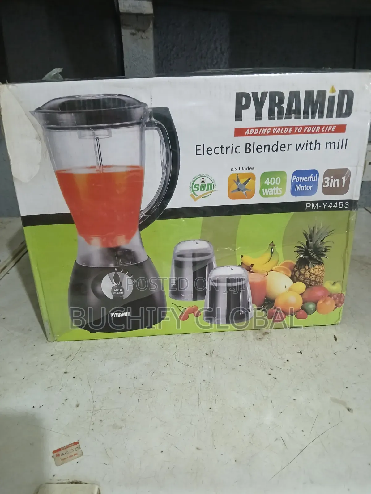 Pyramid Blender 3 in 1