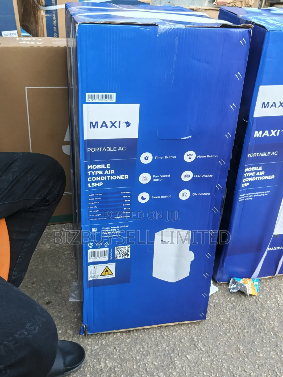 1.5HP Maxi Portable Air Conditioner, Mobile Air Conditioning System.
