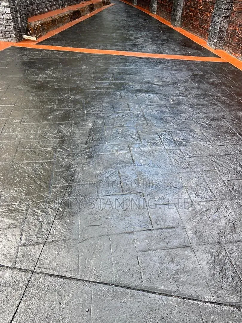 Stamped, Decorative and Polished Concrete Floor