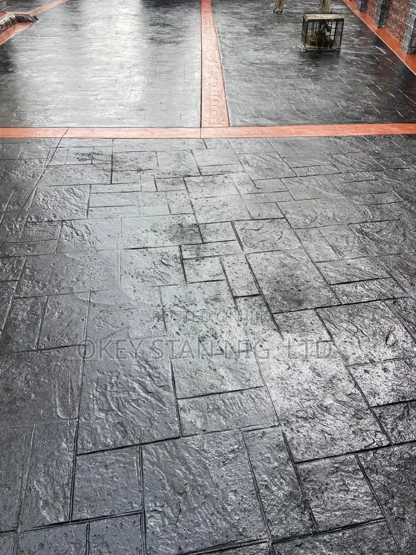 Stamped, Decorative and Polished Concrete Floor