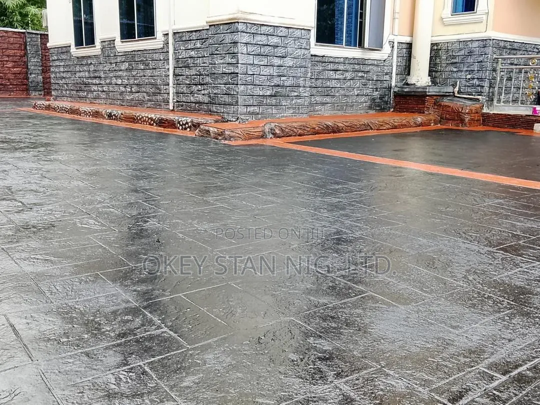 Stamped, Decorative and Polished Concrete Floor