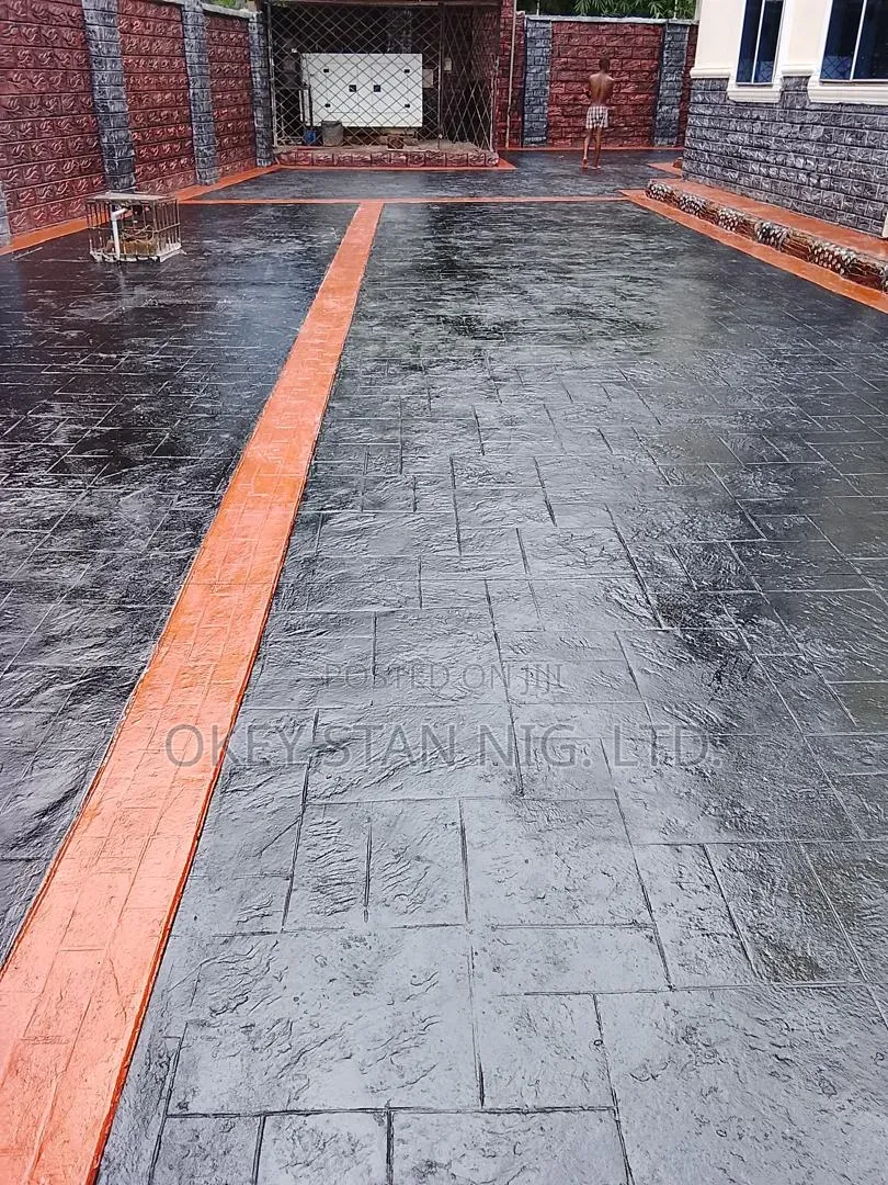 Stamped, Decorative and Polished Concrete Floor