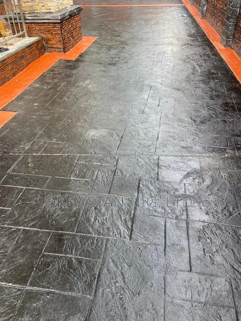 Stamped, Decorative and Polished Concrete Floor