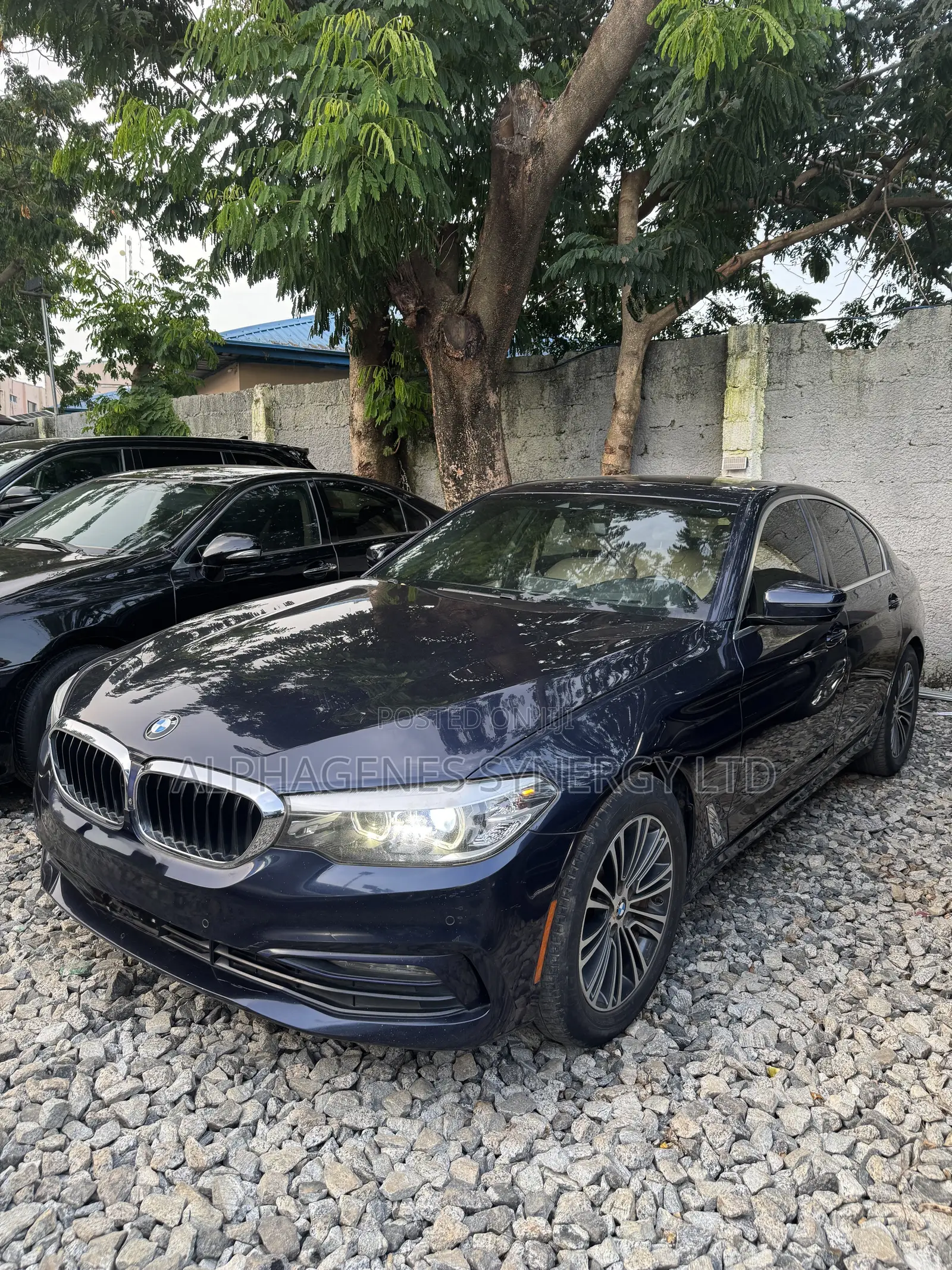 BMW 5 Series G30 530e 2018 Blue