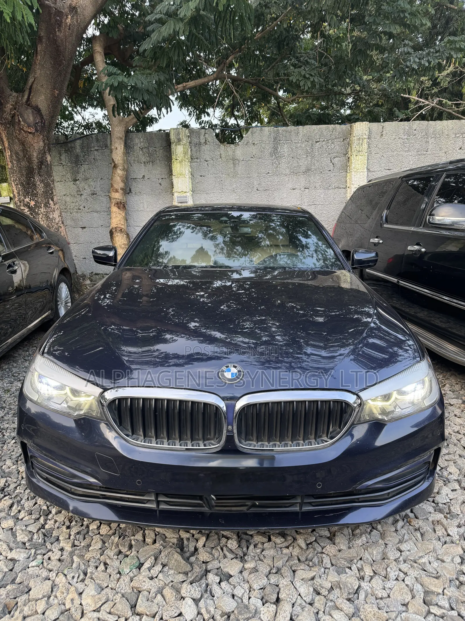 BMW 5 Series G30 530e 2018 Blue