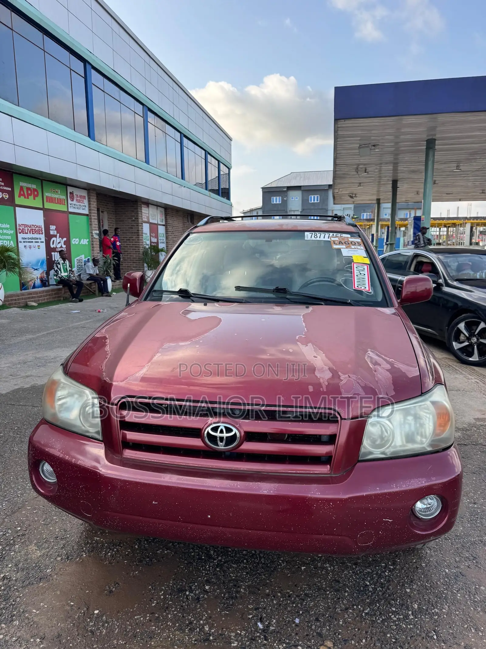 Toyota Highlander 4x4 2007 Red