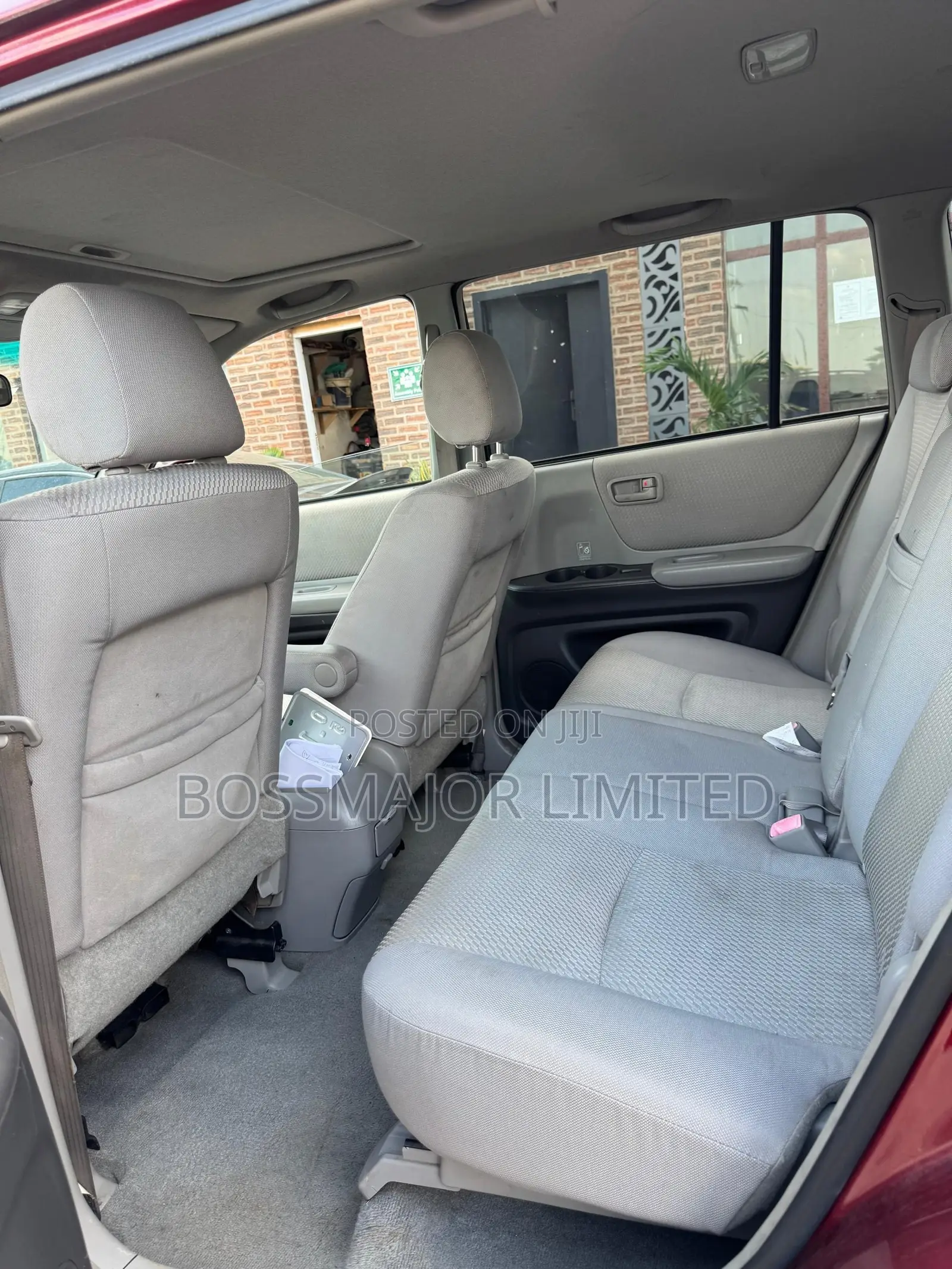Toyota Highlander 4x4 2007 Red
