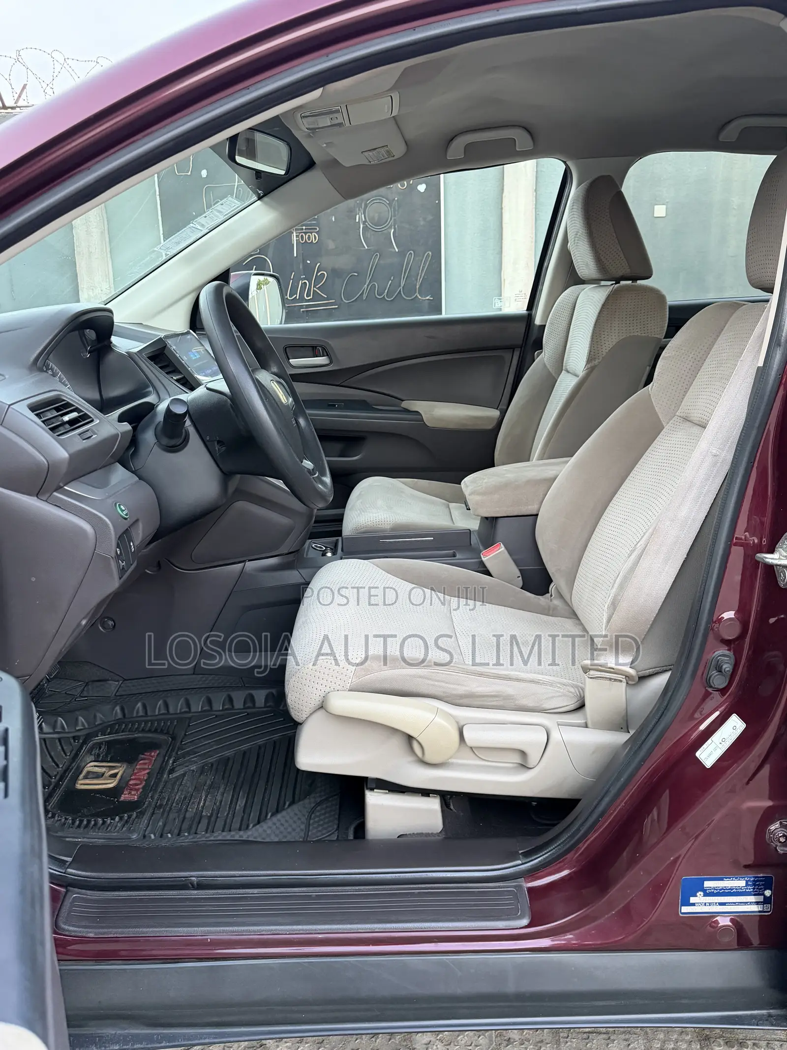 Honda CR-V EX 4dr SUV AWD (2.4L 4cyl 5A) 2013 Red