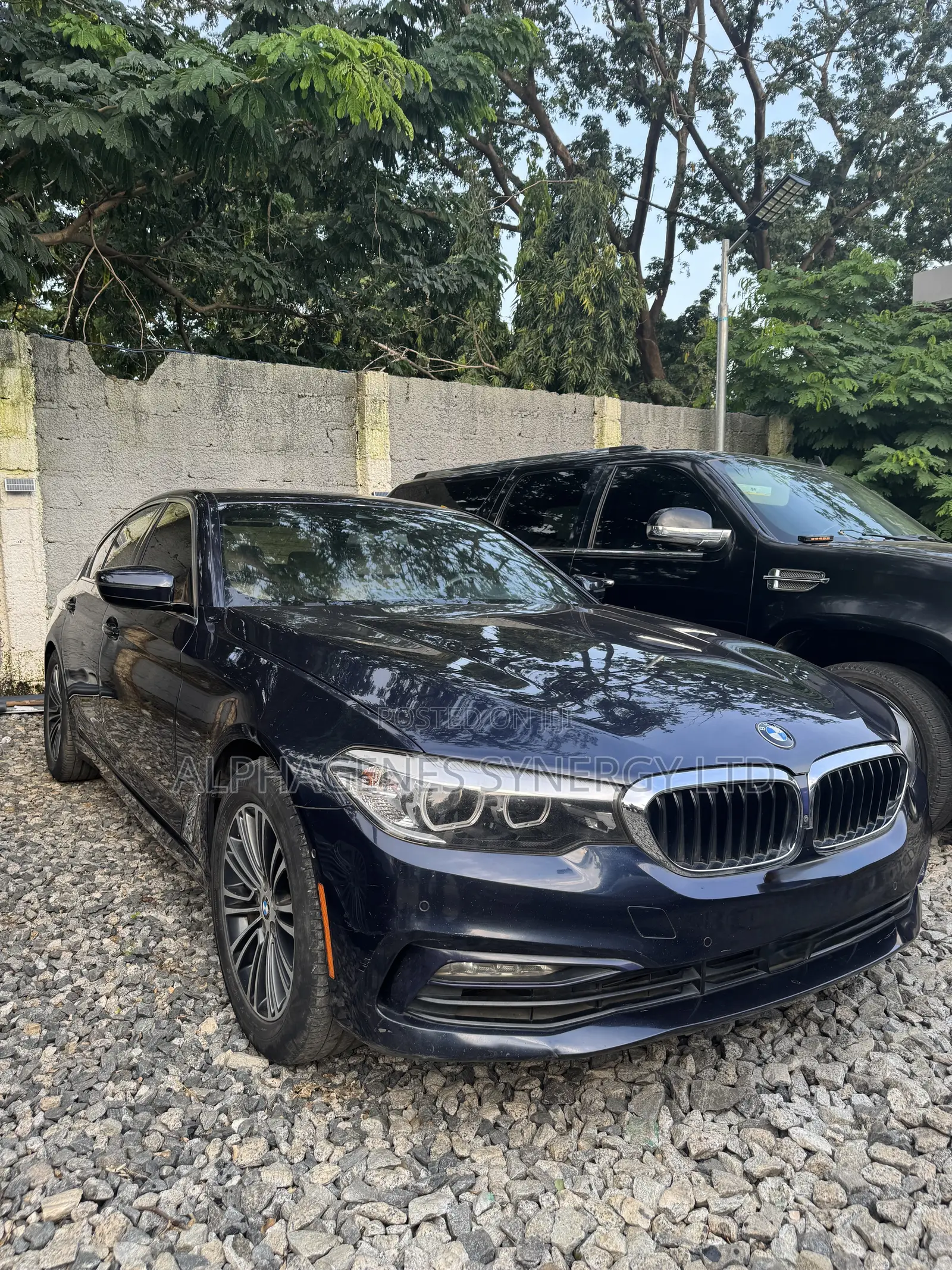 BMW 5 Series G30 530e 2018 Blue