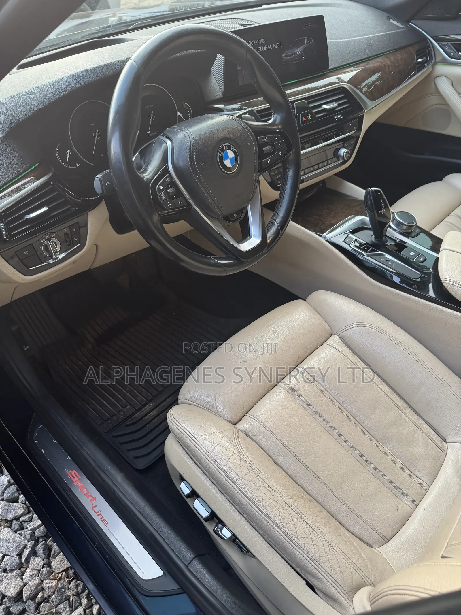 BMW 5 Series G30 530e 2018 Blue