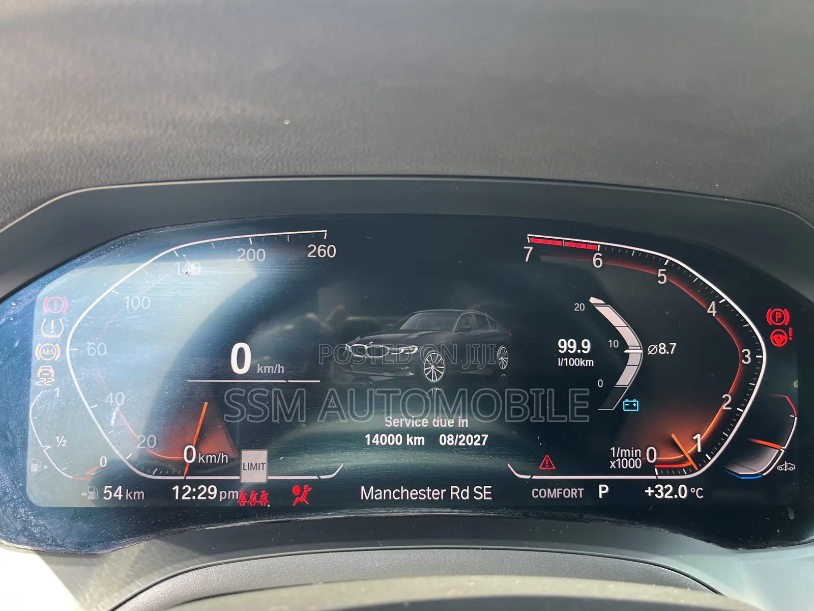 BMW 320i Sedan RWD 2020 Black