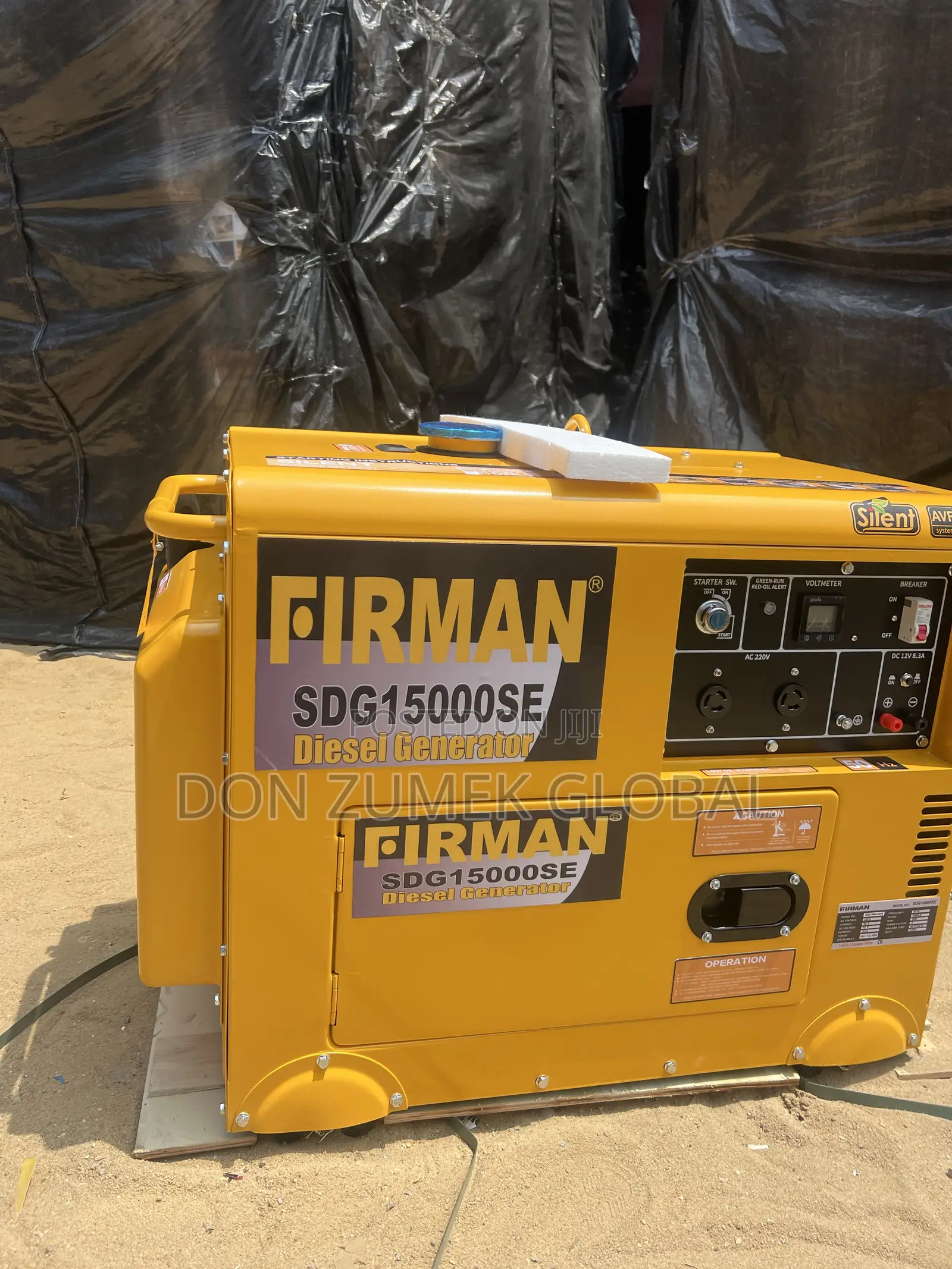Firman Soundproof Diesel Generator 12kva 100% Copper Coil